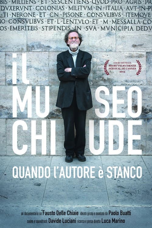 Poster for The museum closes when the author is tired
