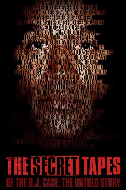Poster for The Secret Tapes of the O.J. Case: The Untold Story