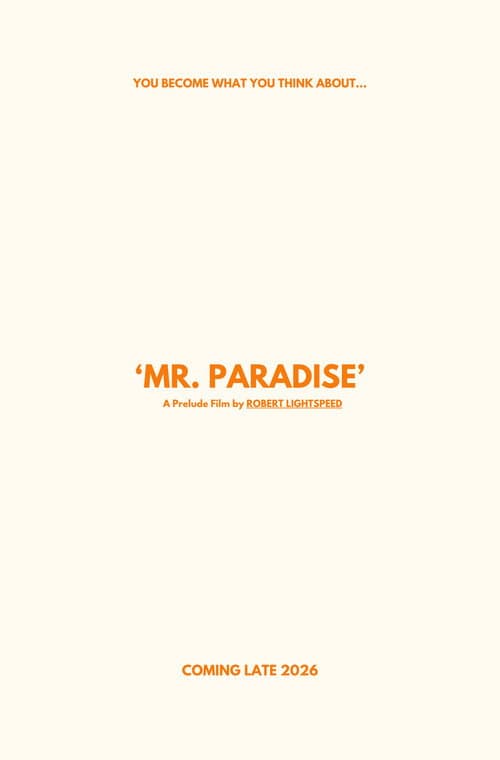 Poster for 'Mr. Paradise'