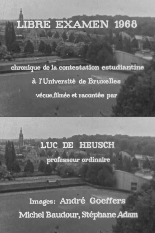 Poster for Libre examen 1968