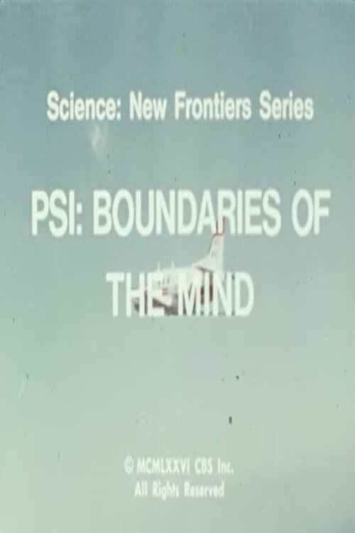 Poster for PSI: Boundaries of the Mind