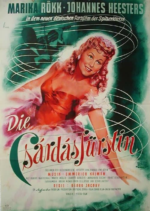 Poster for The Csardas Princess