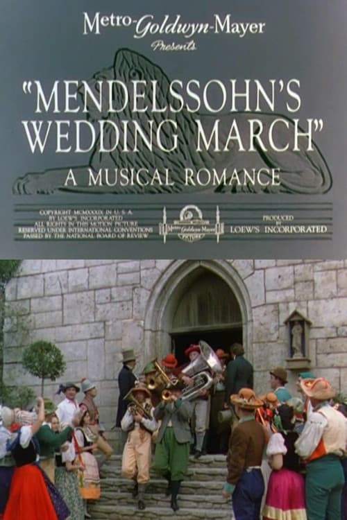 Poster for Mendelssohn's Wedding March