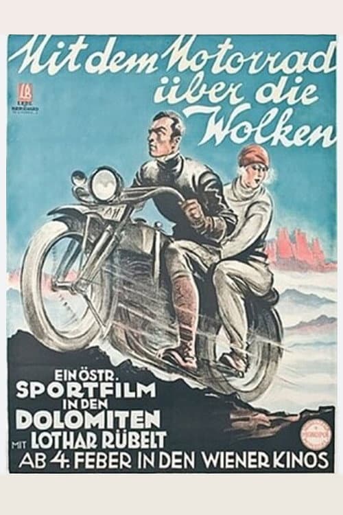 Poster for A Motorcycle Trip Among the Clouds