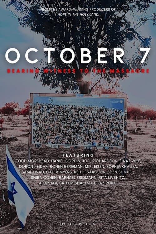 Poster for October 7: Bearing Witness to the Massacre