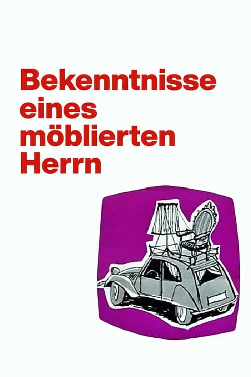 Poster for Bekenntnisse eines möblierten Herrn