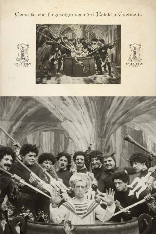 Poster for Come fu che l'ingordigia rovinò il Natale a Cretinetti