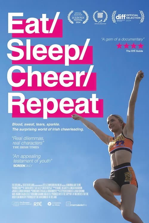 Poster for Eat / Sleep / Cheer / Repeat