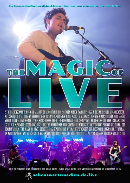 Poster for The Magic of LIVE