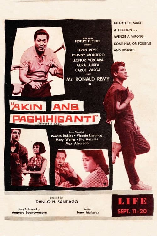 Poster for Akin ang Paghihiganti