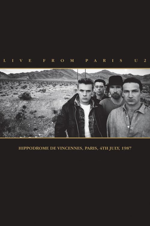 Poster for U2 Live from Paris