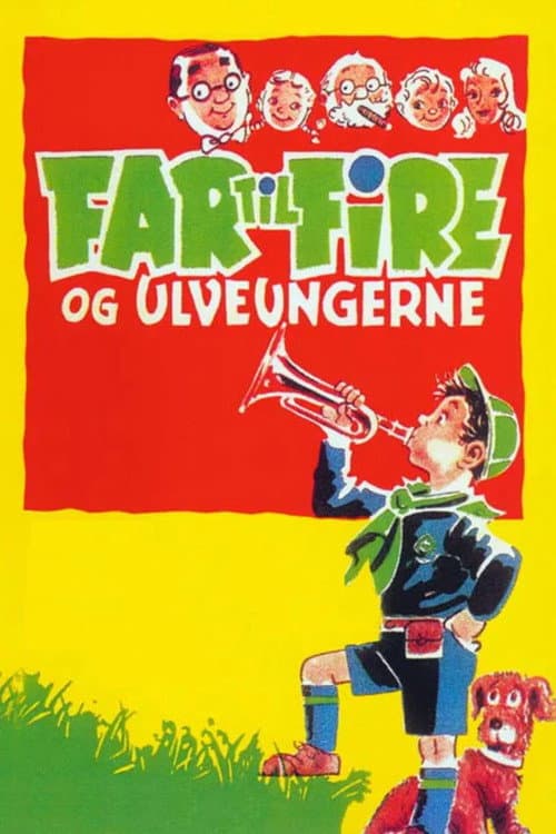Poster for Father of Four and the Wolf Cubs