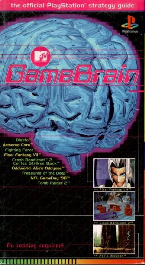 Poster for Gamebrain: The Official PlayStation Strategy Guide