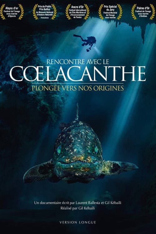 Poster for The Coelacanth, a dive into our origins