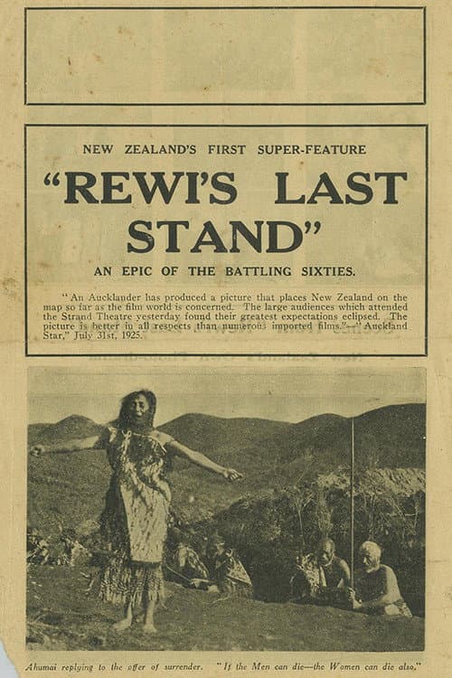 Poster for Rewi's Last Stand