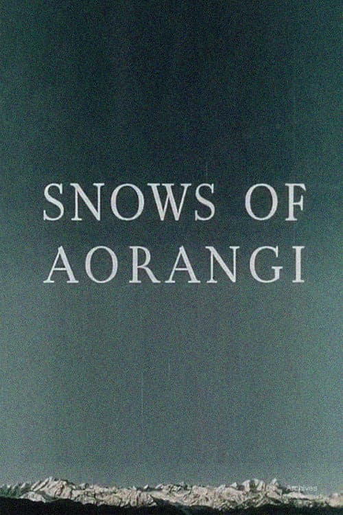 Poster for Snows of Aorangi