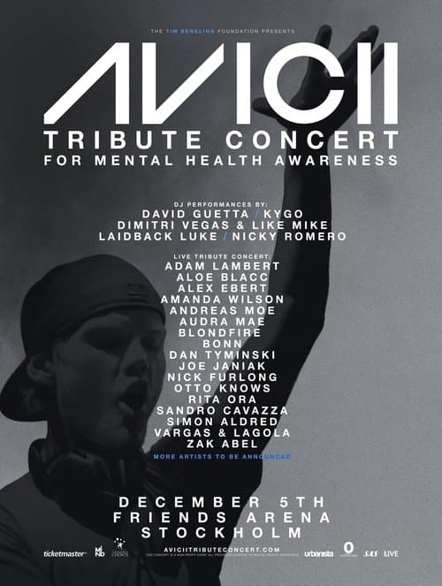 Poster for Avicii Tribute Concert - In Loving Memory of Tim Bergling
