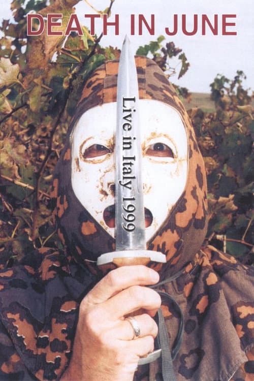 Poster for Death in June: Live in Italy 1999