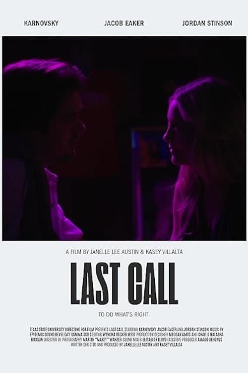 Poster for Last Call
