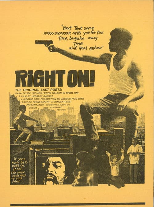 Poster for Right On!