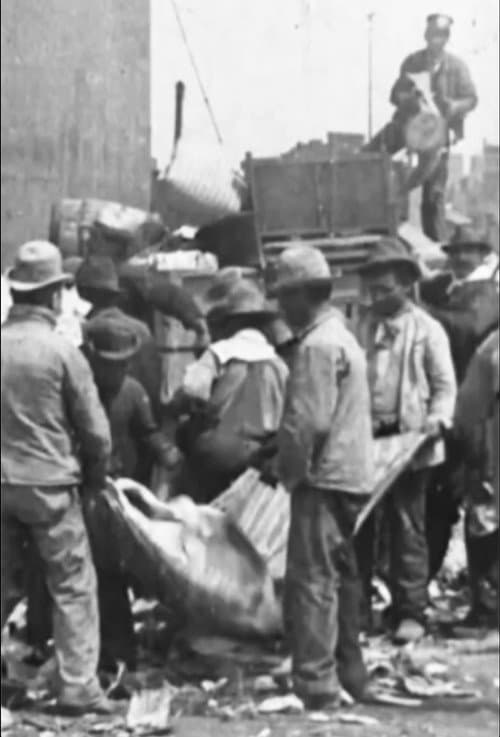 Poster for Sorting Refuse at Incinerating Plant, New York City