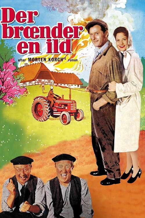 Poster for Der brænder en ild