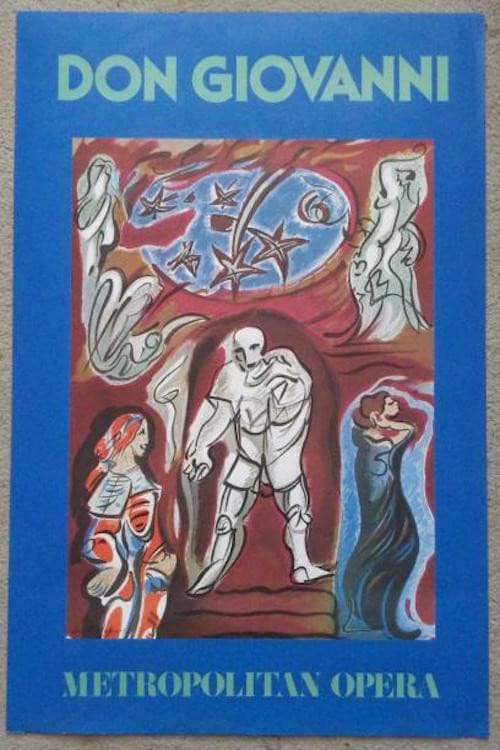 Poster for The Metropolitan Opera: Don Giovanni