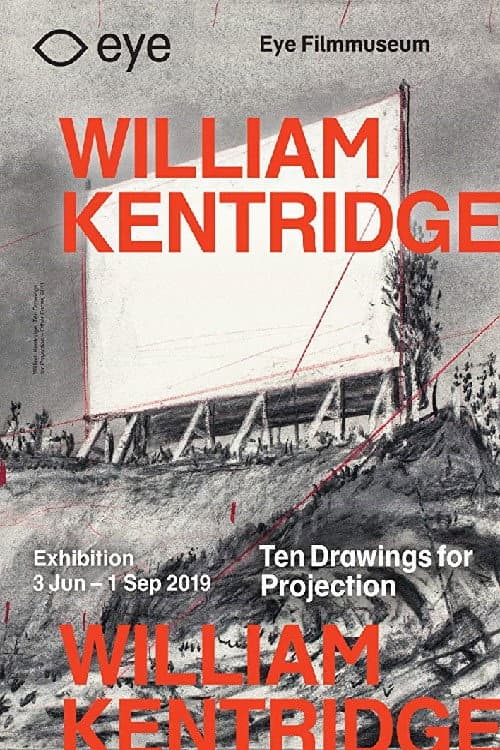 Poster for 10 Drawings for Projection, 1989-2011