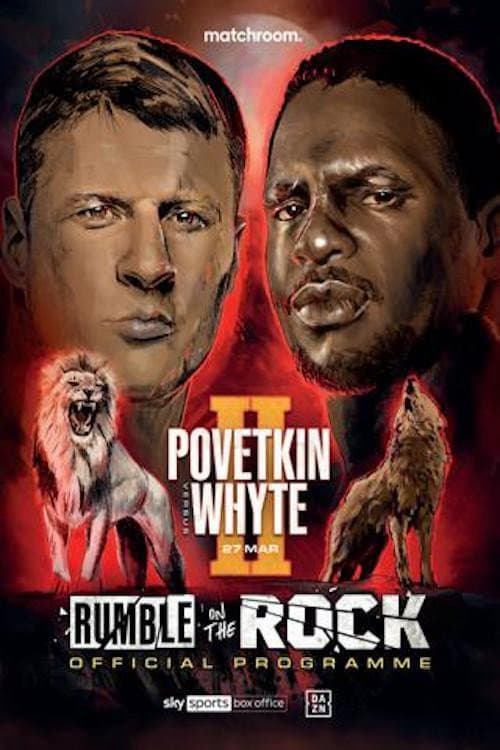 Poster for Alexander Povetkin vs. Dillian Whyte II