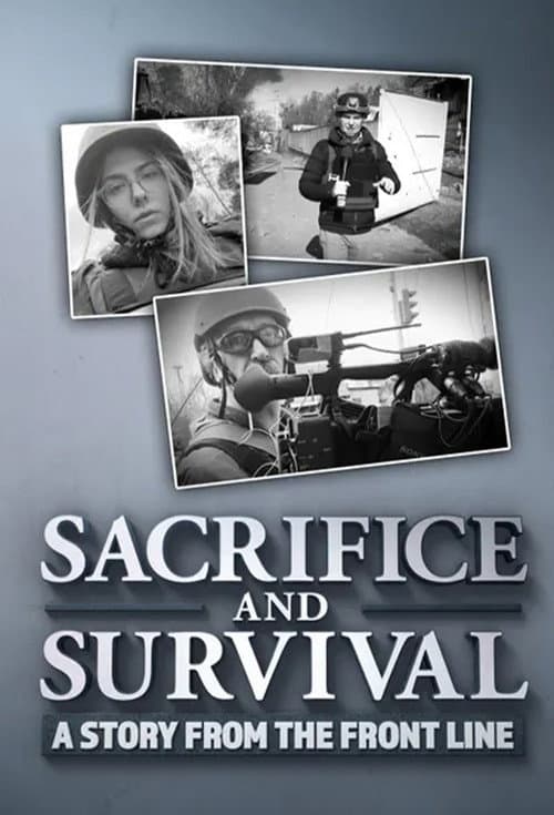 Poster for Sacrifice and Survival A Story From The Front Line