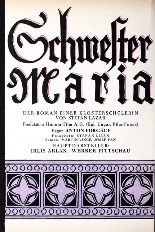 Poster for Mária növér