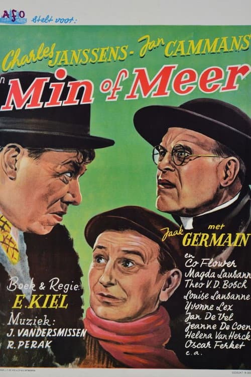 Poster for Min of meer