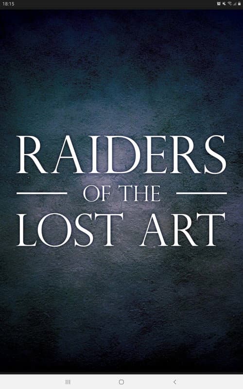 Poster for Raiders of the Lost Art