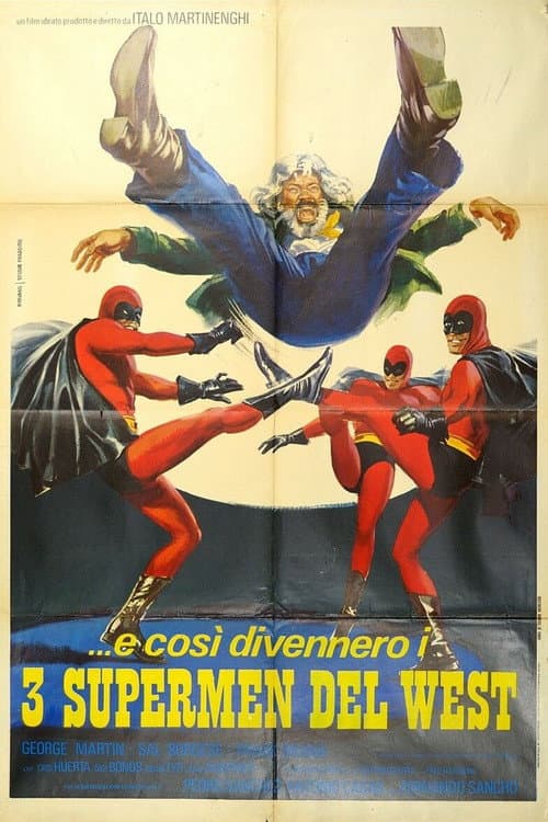 Poster for Three Supermen of the West
