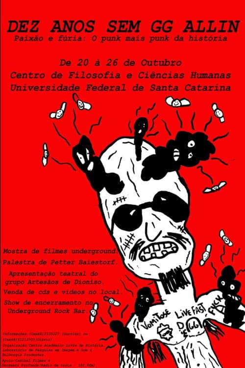 Poster for Ten Years Without GG Allin