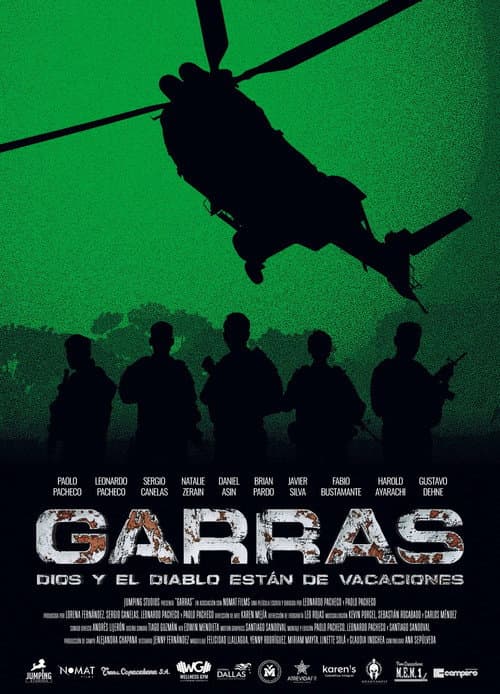 Постер до фільму «Garras: El diablo y Dios están de vacaciones»