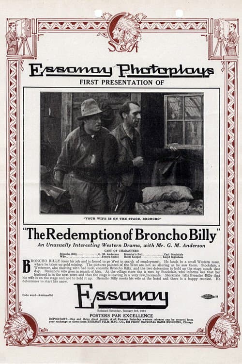 Poster for The Redemption of Broncho Billy