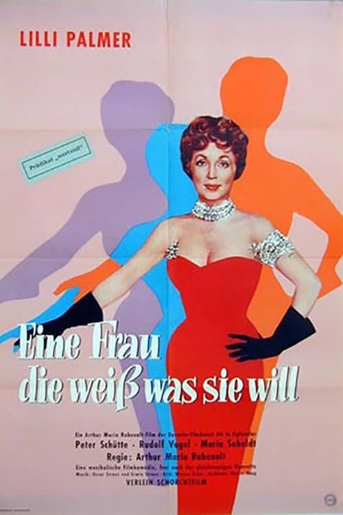 Постер до фільму «Eine Frau, die weiß was sie will»