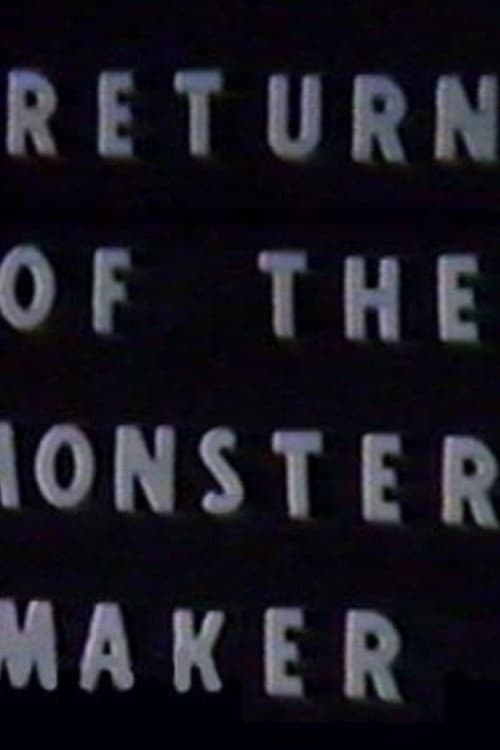 Poster for Return of the Monster Maker