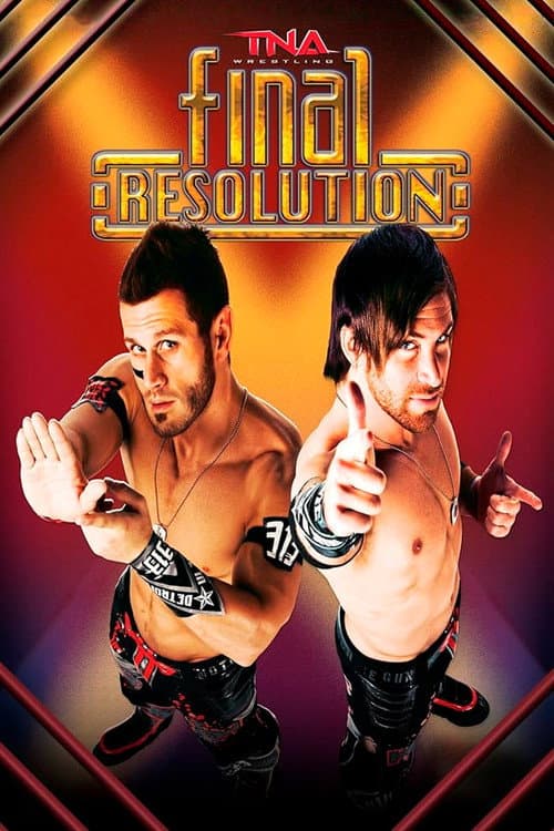 Poster for TNA Final Resolution 2009