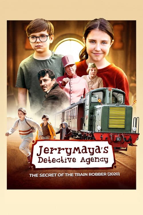 Poster for JerryMaya's Detective Agency – The Secret of the Train Robber