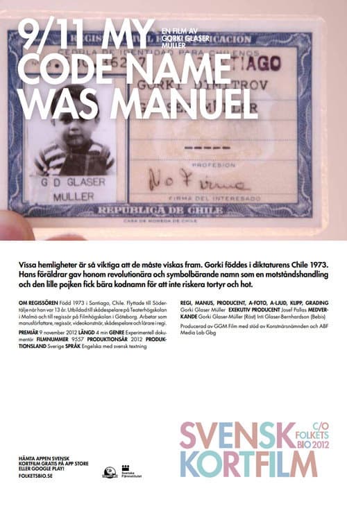 Poster for 9/11 My Code Name Was Manuel