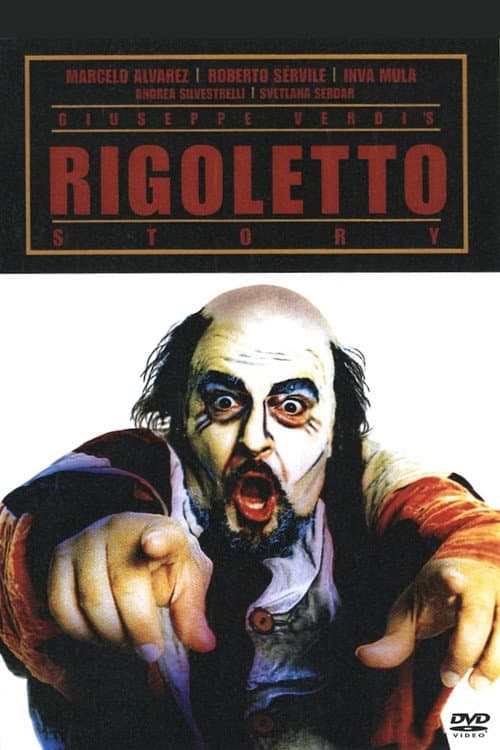Poster for Giuseppe Verdi's Rigoletto Story