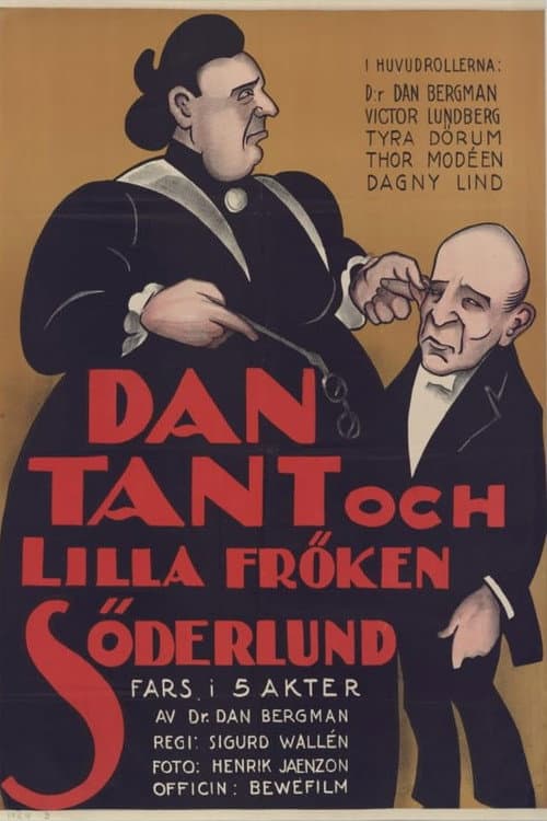 Poster for Dan, Auntie and Little Miss Söderlund