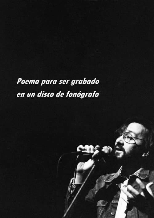 Poster for Poema para ser grabado en un disco de fonógrafo