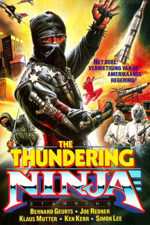 Poster for The Thundering Ninja