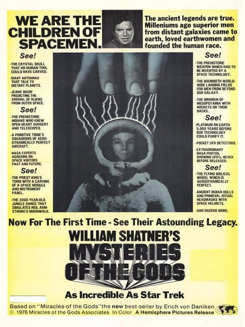 Poster for Mysteries of the Gods