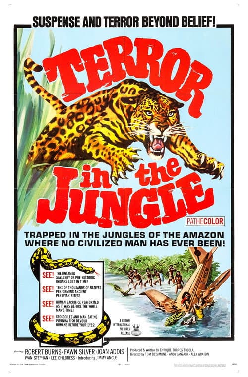 Poster for Terror in the Jungle