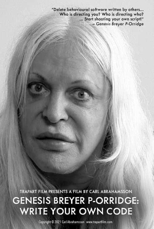 Poster for Genesis Breyer P-Orridge: Write Your Own Code