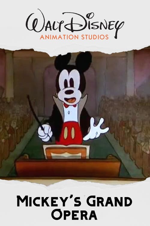 Poster for Mickey's Grand Opera